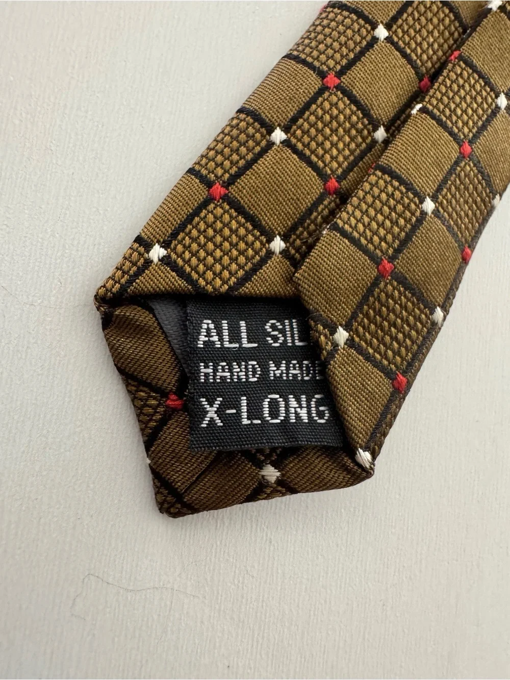 Mario Borelli Silk Tie X-Long Length